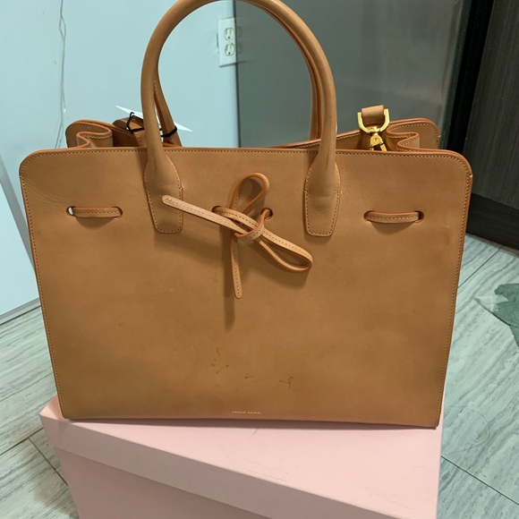 Mansur Gavriel Handbags - Mansur Gavriel Sun Bag in Large Calfskin